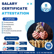 Salary Certificate Attestation in India Bengaluru