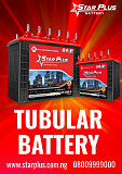Star Plus Tubular Battery – Built for Durability Ebute Ikorodu