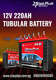 Upgrade to Star Plus 12V 220Ah Tubular Battery – Power That Lasts Ebute Ikorodu