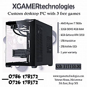 XgamerTechs built AMD Ryzen 7 7800x desktop PC Nairobi