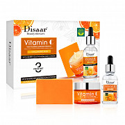 Disaar Vitamin C 3-in-1 Skin Care Set – Soap, Cream & Serum Los Angeles