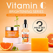Disaar Vitamin C 3-in-1 Skin Care Set – Soap, Cream & Serum Los Angeles