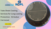 Tube Sheet Coating Services for Long-Lasting Protection - Kirloskar Corrocoat Pune
