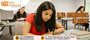 B.Ed Admission in Delhi Delhi