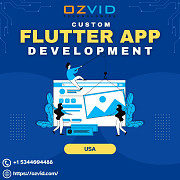 Premium Flutter App Development Company in Dallas | OZVID Technologies Dallas