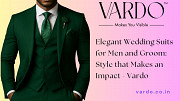 Elegant Wedding Suits for Men and Groom: Style that Makes an Impact - Vardo Denver