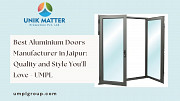 Best Aluminium Doors Manufacturer in Jaipur: Quality and Style You'll Love - UMPL Jaipur