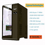 New custom AMD Ryzen 7800x 3D mid tower PC Nairobi
