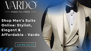 Shop Men's Suits Online: Stylish, Elegant & Affordable - Vardo Denver