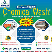 Aircon Chemical wash Singapore