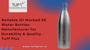 Reliable ISI Marked SS Water Bottles Manufacturer for Durability & Quality - Tuff Plus Delhi