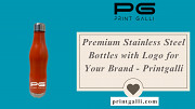 Premium Stainless Steel Bottles with Logo for Your Brand - Printgalli Jaipur