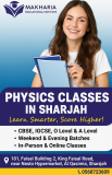 Physics Classes in Sharjah – Makharia Institute 0568723609 Sharjah