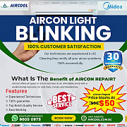 Midea Aircon Light Blinking Singapore