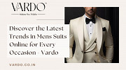 Discover the Latest Trends in Mens Suits Online for Every Occasion - Vardo Denver