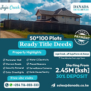 JUJA CREEK by DANADA DEVELOPERS Kiambu