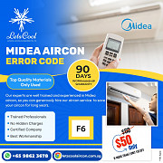 Midea AC Error code from Singapore