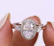 Discover Timeless Grace with Vintage Oval Engagement Ring London