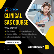 Best Clinical SAS course training institute in vijayawada Vijayawada