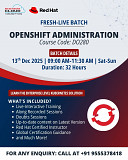 Best OpenShift Training in Delhi with KR Network Cloud from Delhi