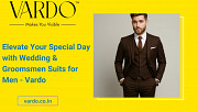 Elevate Your Special Day with Wedding & Groomsmen Suits for Men - Vardo Denver