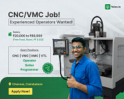 VMC Operator Jobs in Coimbatore Chennai