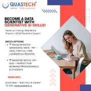 Best Data Science Training Institute in Mumbai | QUASTECH from Thane