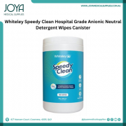 Whiteley Speedy Clean Hospital Grade Anionic Neutral Detergent Wipes Canister Brisbane