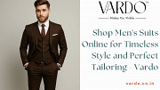 Shop Men's Suits Online for Timeless Style and Perfect Tailoring - Vardo Denver