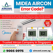 Midea AC e1 Error code Singapore