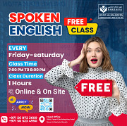 Free English Class Makharia Institute, Al Qasimia 0568723609 Sharjah