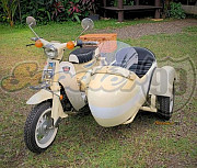 Honda C86 Mini Bike with SidecarRare Retro Classic 86cc , Unique Collectible Motorcycle from London