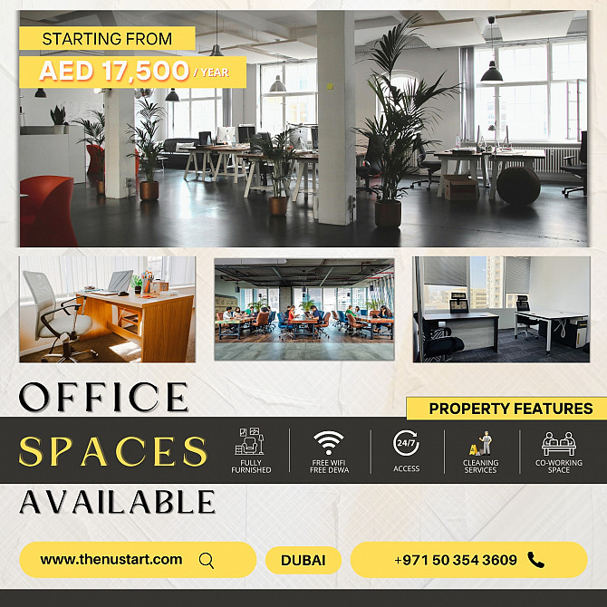 OFFICE SPACES AVAILABLE AT AFFORDABLE PRICES IN PRIME LOCATIONS Dubai - photo 1