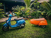 Trailer Kit for Vespa Premium Lightweight Fiberglass Sidecar Orlando