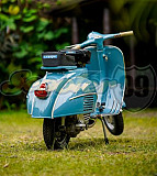 Vespa 150 Medium Blue Classic Italian Style, Fully Restored Toronto