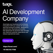 Leading Custom AI Development Company for Enterprises – ToXSL Technologies Mohali