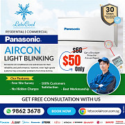 Panasonic AC Orange Light blinking Singapore