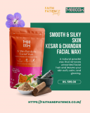 Smooth & Silky Skin — Kesar & Chandan Facial Wax! Jaipur