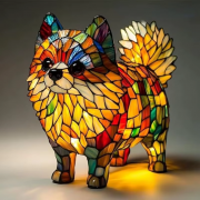 Decorative animal lamp from Muscat