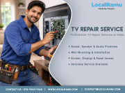 Professional TV Repair and Installation Service by LocalRamu with Skilled Technicians in Hyderabad Hyderabad