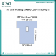 3M Steri-Drape Laparotomy/Laparoscopy Drapes - Joya Medical Supplies Brisbane
