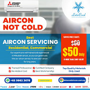 Mitsubishi Aircon not cold Singapore