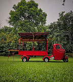 Ape Vespa Bajaj Wings Box Red Iconic Classic ThreeWheeler Munich