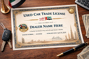 Used Car Business Trade License Available Dubai