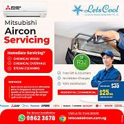 Mitsubishi Aircon Servicing from Singapore
