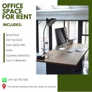 OFFICE SPACE FOR RENT – AED 22,000 Dubai