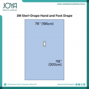 3M Steri-Drape Hand and Foot Drape - Joya Medical Supplies Brisbane
