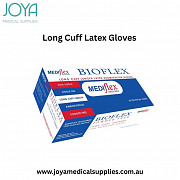 Buy Long Cuff Latex Gloves in Australia - Joya Medical Supplies Gold Coast