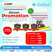 Mitsubishi aircon promotion from Singapore