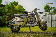 Vespa 90 Super Sprint Full StainlessSteel Edition by Scooter9 Phoenix